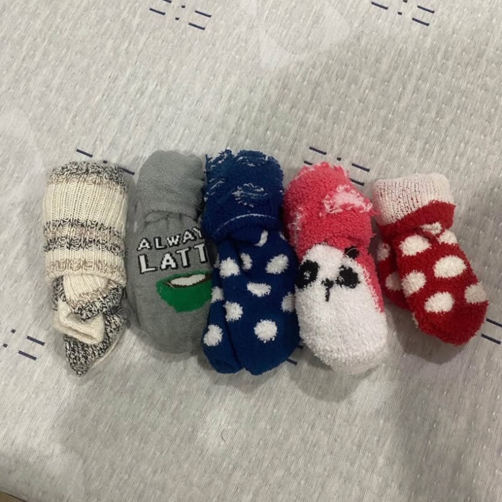 Colorful Patterned Baby Socks Set